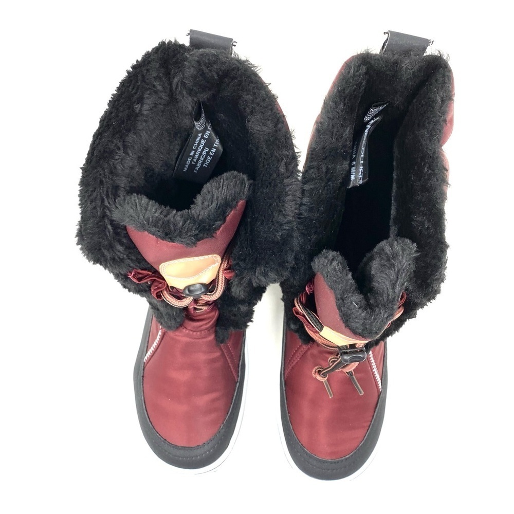 Wanderlust Women’s Hanna Warm Lined winter boots burgundy - Picture 5 of 7